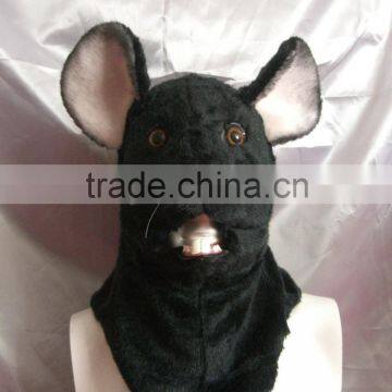 Horror Scary Gorilla Animal Masquerade Latex Mask Black black mouse mask