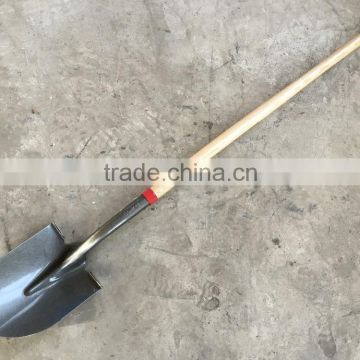 handle shovel long wood handle ash wood shovel or hard wood shovel