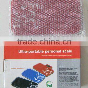 ultra slim design glass digital scale