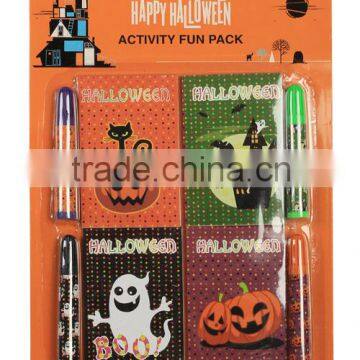 with 10 years' ecperience 4pcs notebook with pen attached