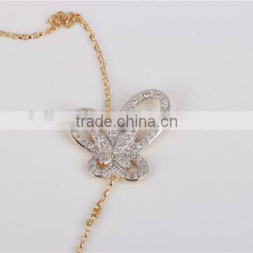 New Design Butterfly Bracelet Gril's Silver Sterling Bracelet Fashion Jewelry photo-4