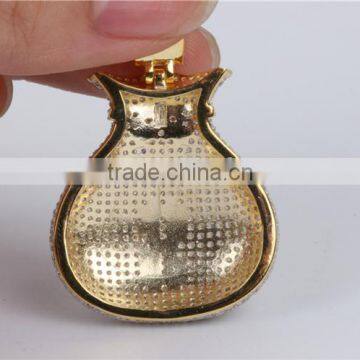 2016 Latest Hot Selling High Polished Micro Setting Hip Hop Jewelry Money Porket Pendant
