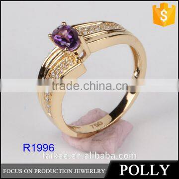 Natural Crystal Ring Women Jewelry photo-1