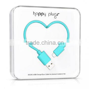 Happy Plug Design Micro USB Data Chargeer Male for Samsung photo-6