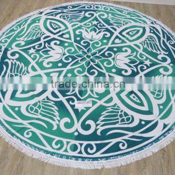 Round Beach Towels Mandala Circle Prints photo-4