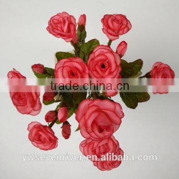 Manufacturers wholesale 11 fork head Persian mei 33 European simulation flower roses artificial false flower crafts