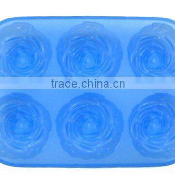 rose silicone cake molds with lids