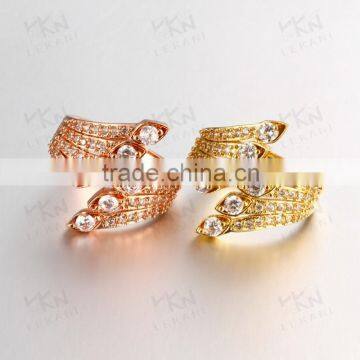 wholesale factory supplier fashion gold plated rings jewelry