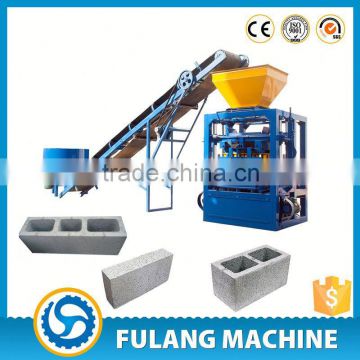 QTF4-24 concrete block mould/ block for building/ cement brick making machine