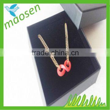 Custom Black Cardboard Boxes Packaging Wholesale Jewelry Paper Gift Box