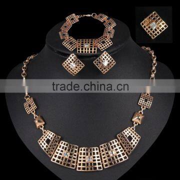Hot Selling High Quality Alloy Jewelry Set With Gold Plated Jewelry Sets Dubai Custom Jewelry Set photo-2