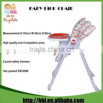 Baby High Feeding Chair ODM OEM EN14988 Certification Approved Baby Chair Manufacturer