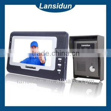 2016 China hot sale 7 inch ABS video interphone door phone