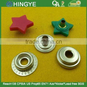 Star Shape Nylon Cap Snap Fastener Button For Jacket --- PA5224