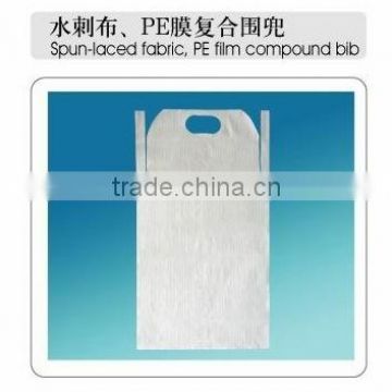 dental bib for hospital usage, dental apron, paper apron