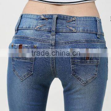 Sexy Women's Denim Jeans Girls Distressed Jeggings Ladies Stretch Pencil Pants photo-6