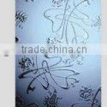 Deep Acid etched glass