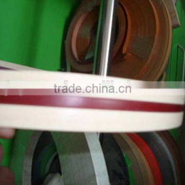 3mm wood grain PVC edge banding with competitive price