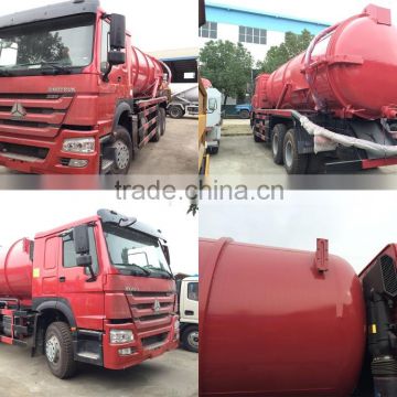 16 cbm Ordure truck, 16 cbm sewer tank truck, 16000 liter vaccum tank truck