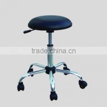Type Options Esd &cleanroom PVC/PU Leather Esd Chair With Rollers photo-4