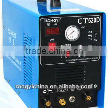 Shanghai Rongyi CT520D Portable 110v and 220v 3-in-1 Multi-function Inverter Digital DC TIG/MMA/CUT Welding Equipment