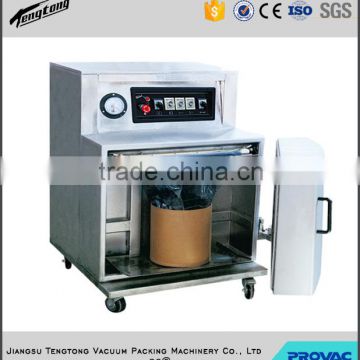 grain door opening vertical sealing vacuum packer bag sealing machine chamber vacuum sealer with CE certificate