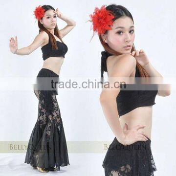 black lace bellydance costume,belly dancing outfits,belly dance clothing