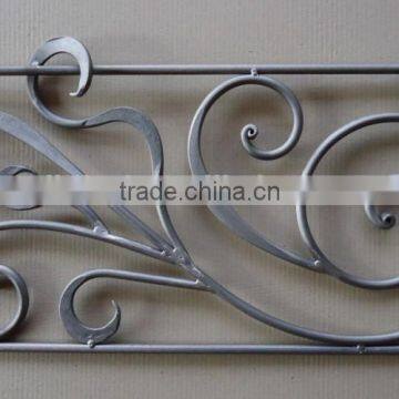 fancy ornamental wrought iron balcony railing component for sale