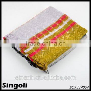 Fashio Trendy 2015 Spring Ladies Bohemia Weave Scarf photo-4