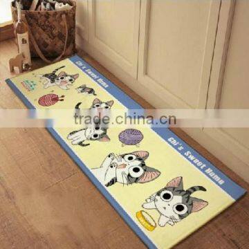 Plastic Blue Childrens Rug made in China