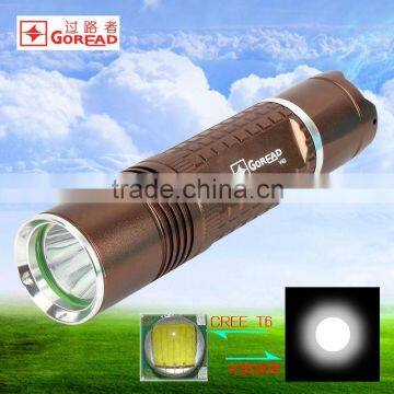 GOREAD Y42 High bright rechargeable tactical 10W LED XML T6 mini led torch