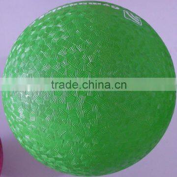 Bottom price best selling outdoor nature rubber playground ball