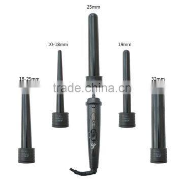 The most popular interchangeable hair curler in the market accept OEM