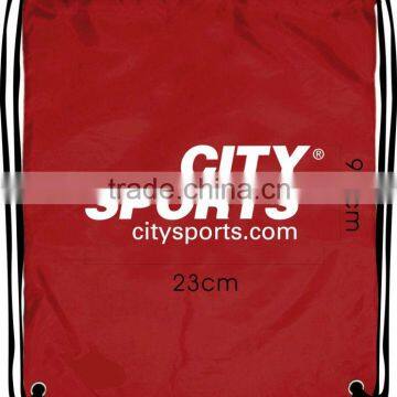2013 red Drawstring Gym Bag