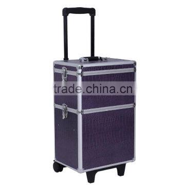 Trolley Cosmetic Case, Pro Vanity Beauty Storage Suitcase photo-2