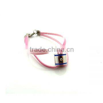 Thin leather bracelet