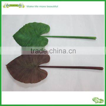 fake taro leaf for home decoration