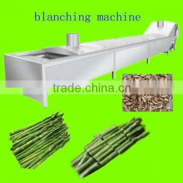 Asparagus processing machine/blanching machine/blancher/pre-cooking machine