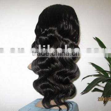 wholesale 18'',1#,body wave lace front wig