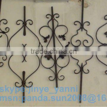 wrought iron ornamental balcony balustrade