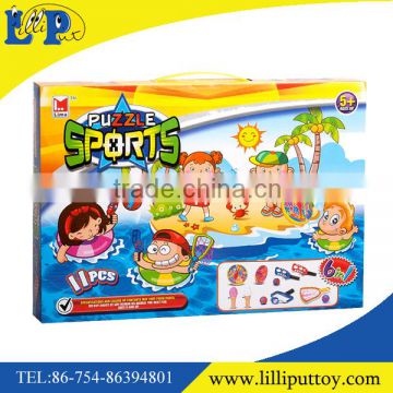 Summer outdoor toy water sport toy puzzle