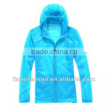 Custom Hooded Mens Windbreaker Jacket