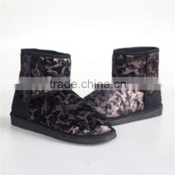 Ladies slipper boot with EVA sole