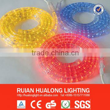 High quality 230v Led Flat 3 wires Soft Rope Light IP65