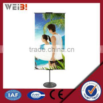 Aluminum Booth Display Plastic Advertising Banner Stand