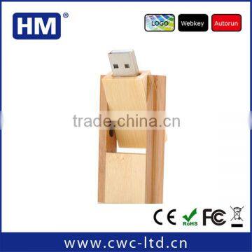 custom wooden gift stick usb pendrive