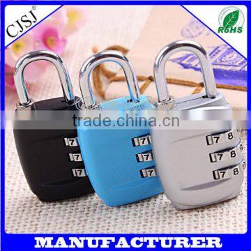 Wholesale price various color high quality 3 digits combination lock