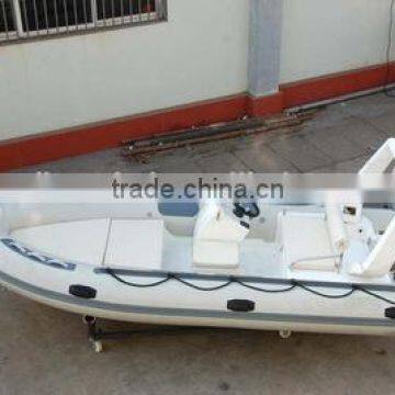 4.8m Fibreglass Inflatable Boat for water sports