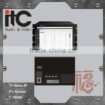 ITC T-7800B IP Public Address System Server