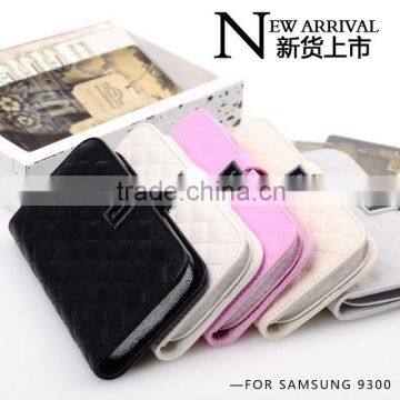 Whosale sheep leather Case for Samsung S3